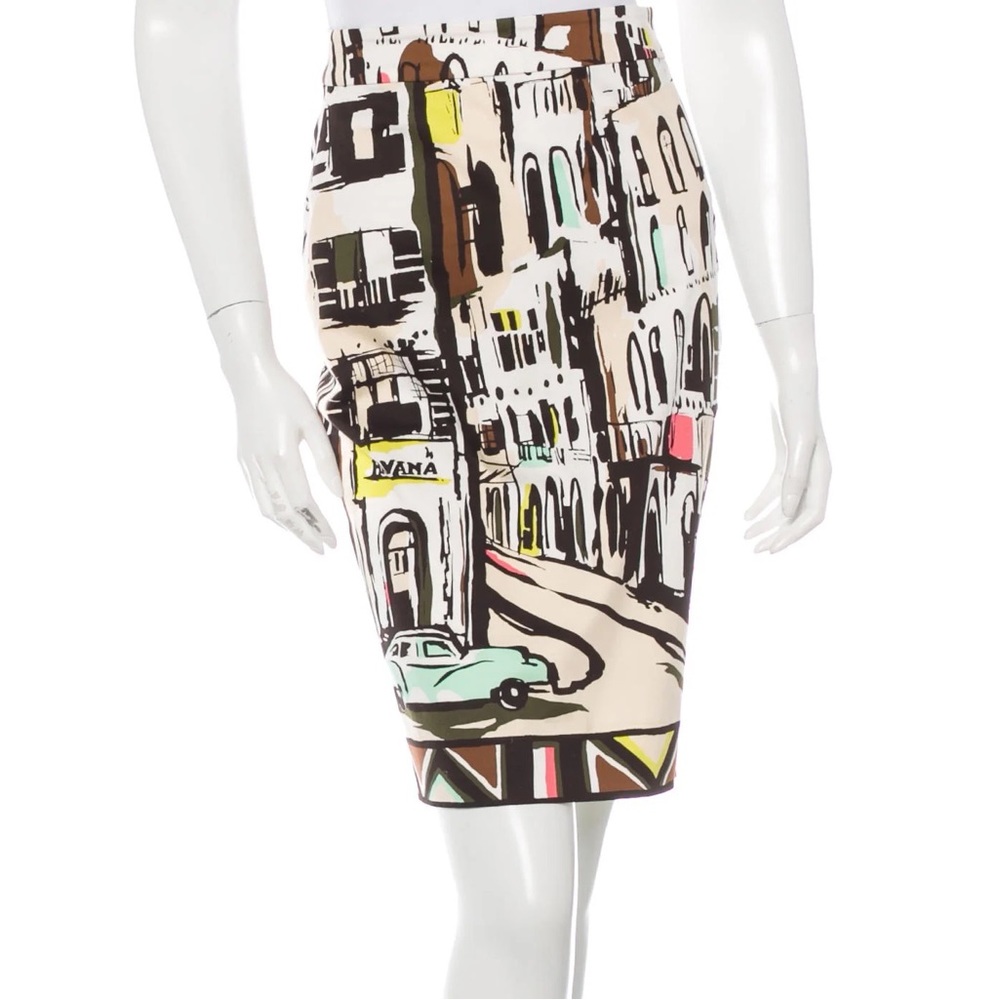 Kate Spade multicoloured Havana skirt, size 2